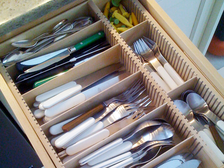 silverware flatware untensil drawer insert