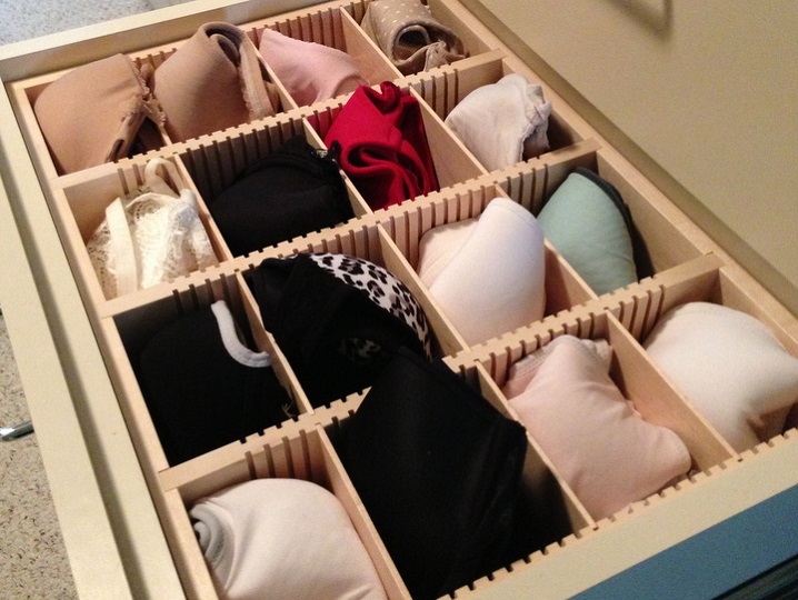 lingerie drawer organizer