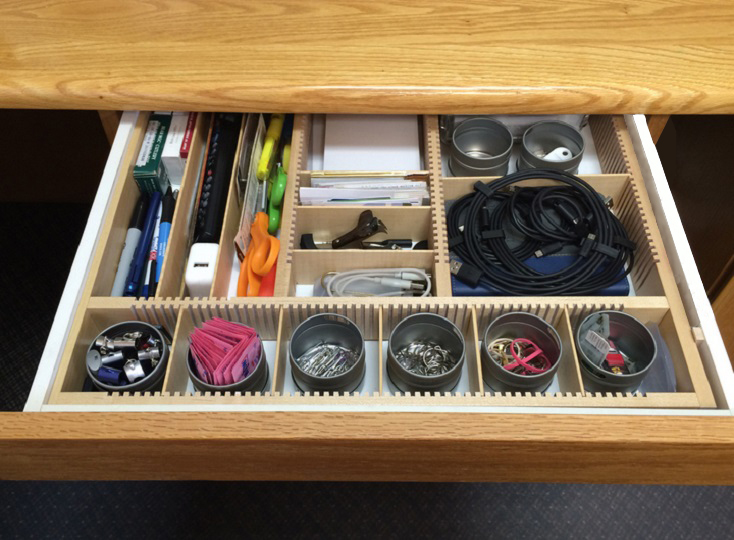 desk drawer organizer